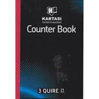 Kartasi Counter Books 3 Quire